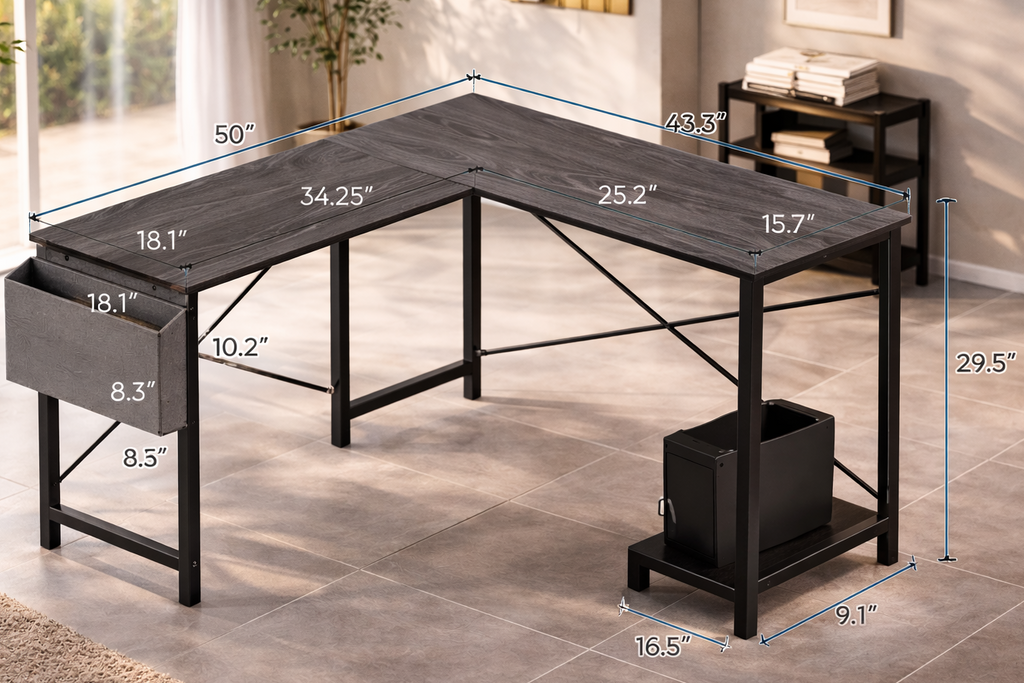 CornerCraft L-Desk