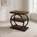 Arcwood Geometric Side Table