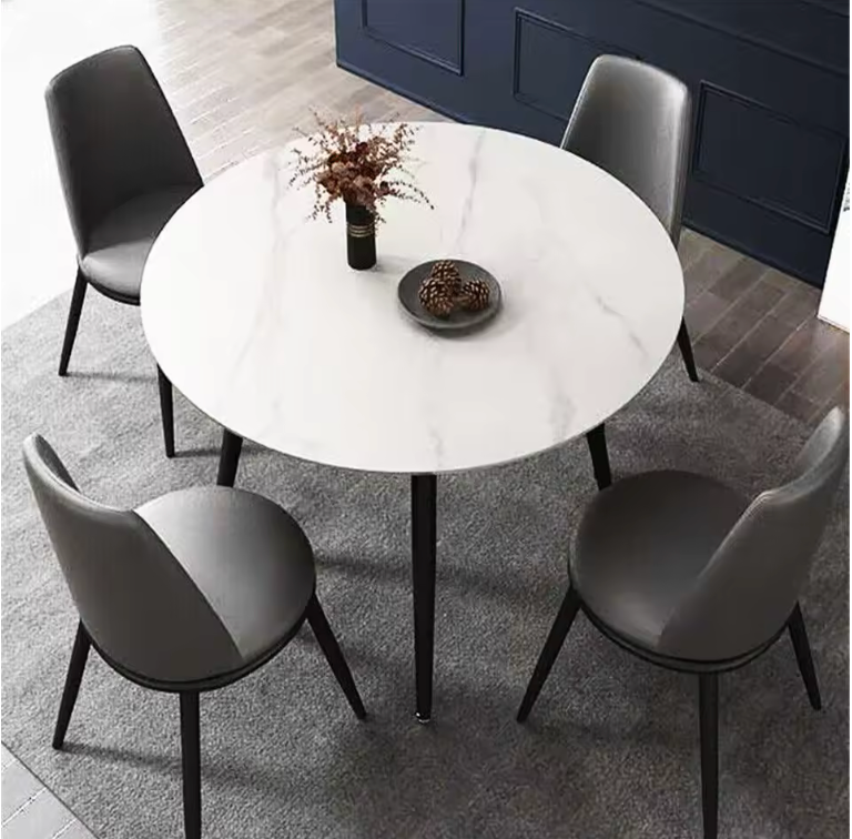 Marble Rounded Dinner Table